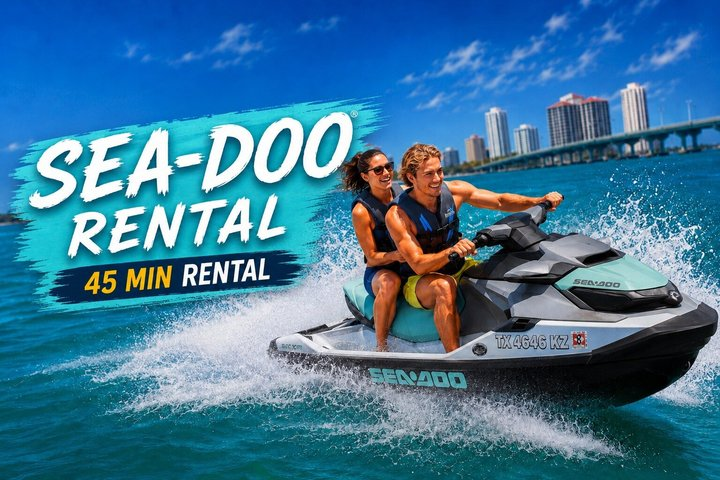45-Minute Sea-Doo Rental in South Padre Island - Photo 1 of 9